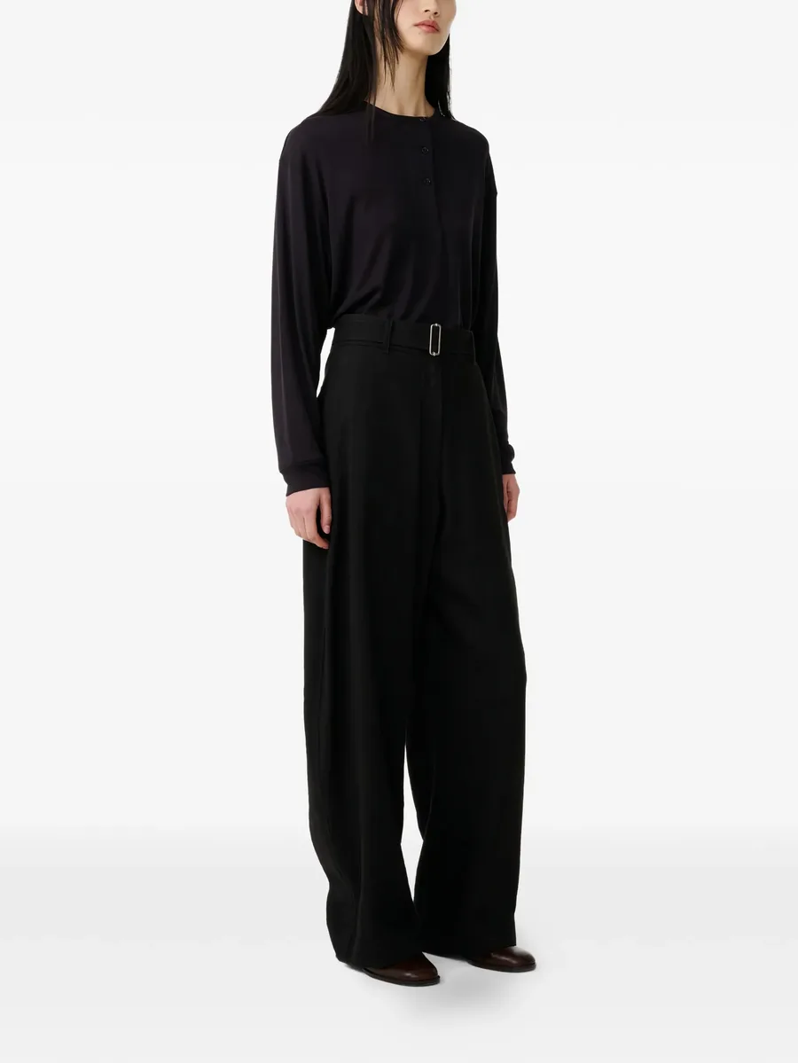 Chatto belt palazzo pants 6