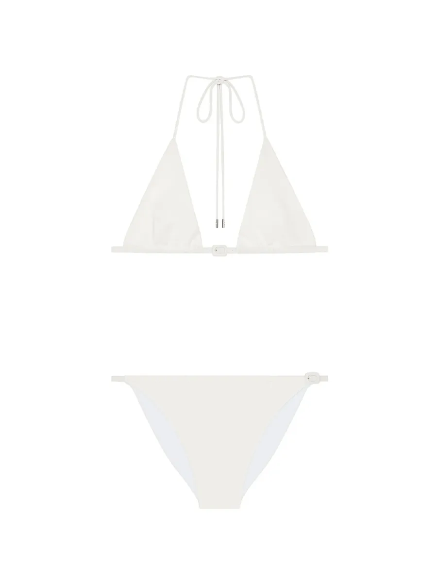 buckle-detail bikini set 2
