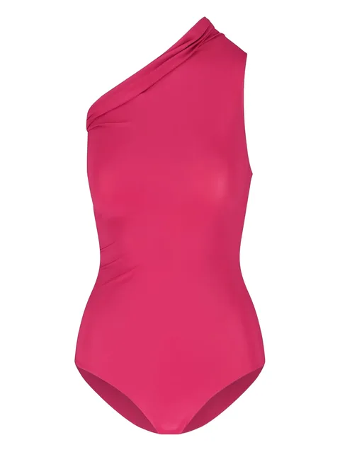 one-shoulder swimsuit