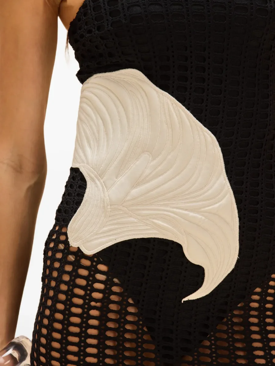 Selene one-shoulder dress 8