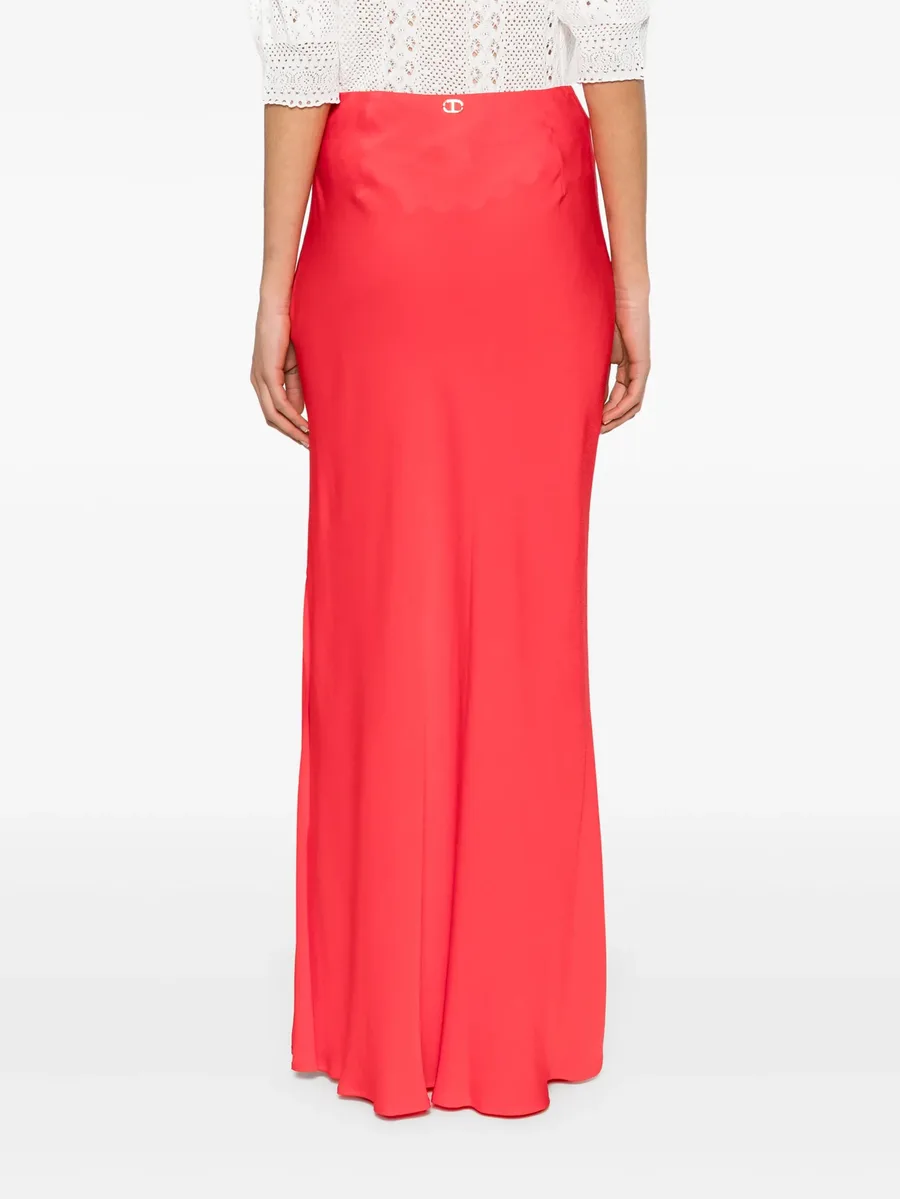 юбка макси с логотипом 8