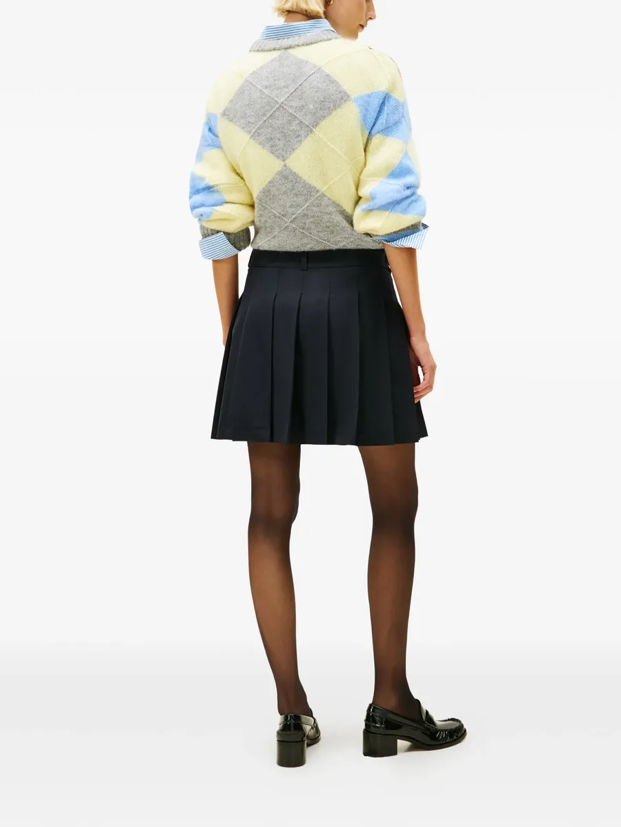 pleated mini skirt 5