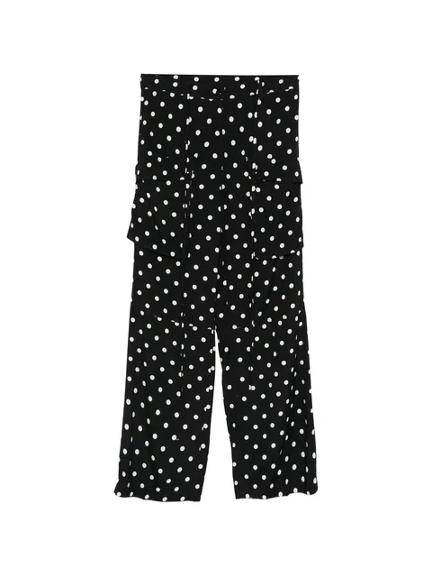 polka dot trousers