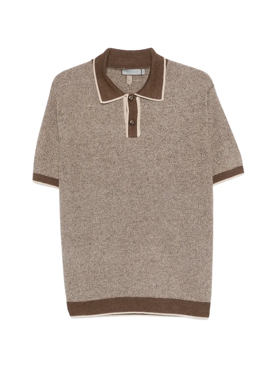 textured polo shirt 2