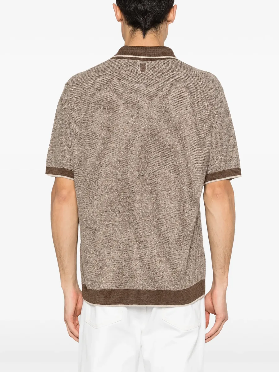 textured polo shirt 8