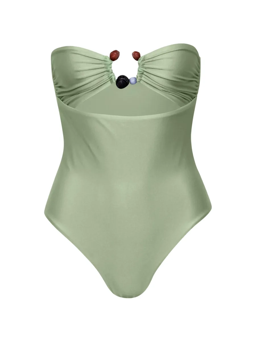 Tika ring-detail cutout swimsuit 2