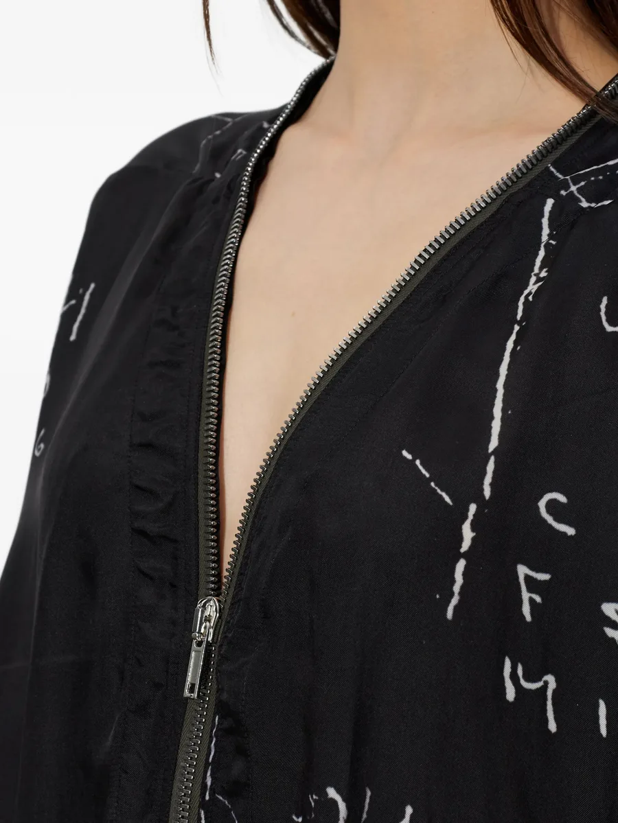 zip printed jacket 9