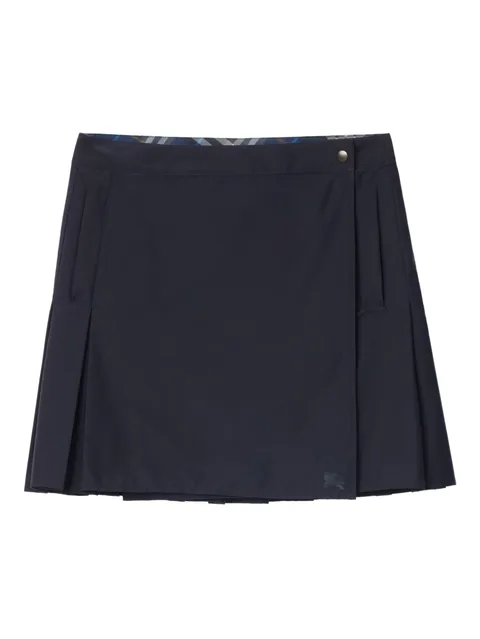 wrap mini skirt