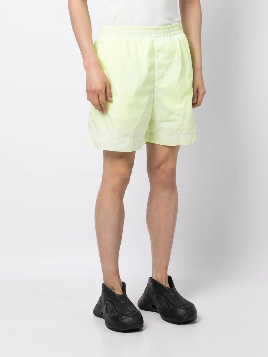 eyelet-detail straight-leg shorts 5