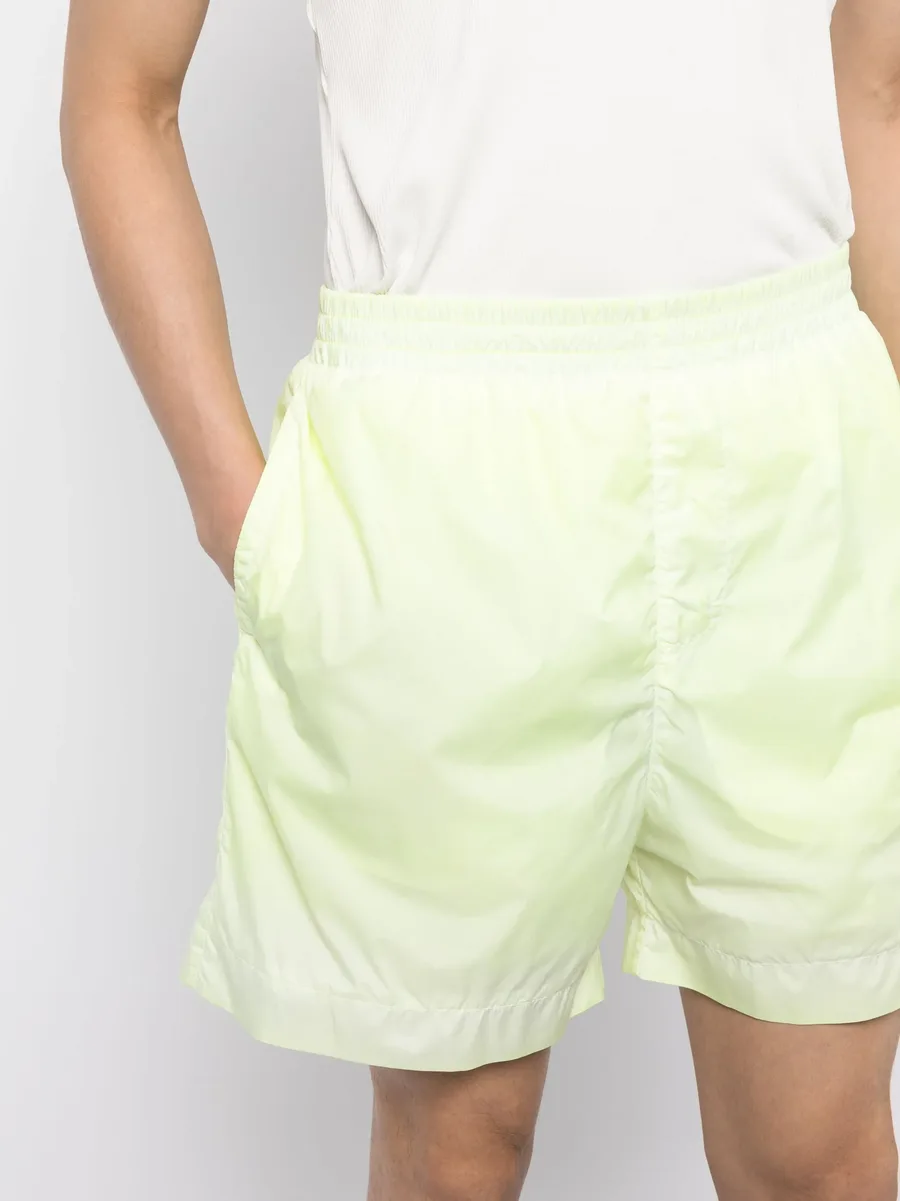 eyelet-detail straight-leg shorts 9