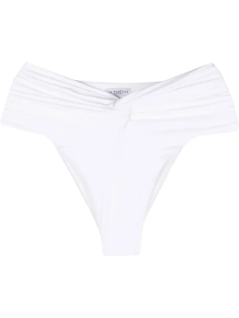 Amelie ruched bikini bottoms