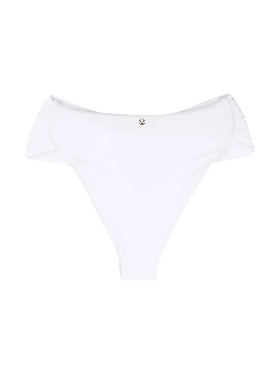 Amelie ruched bikini bottoms 4