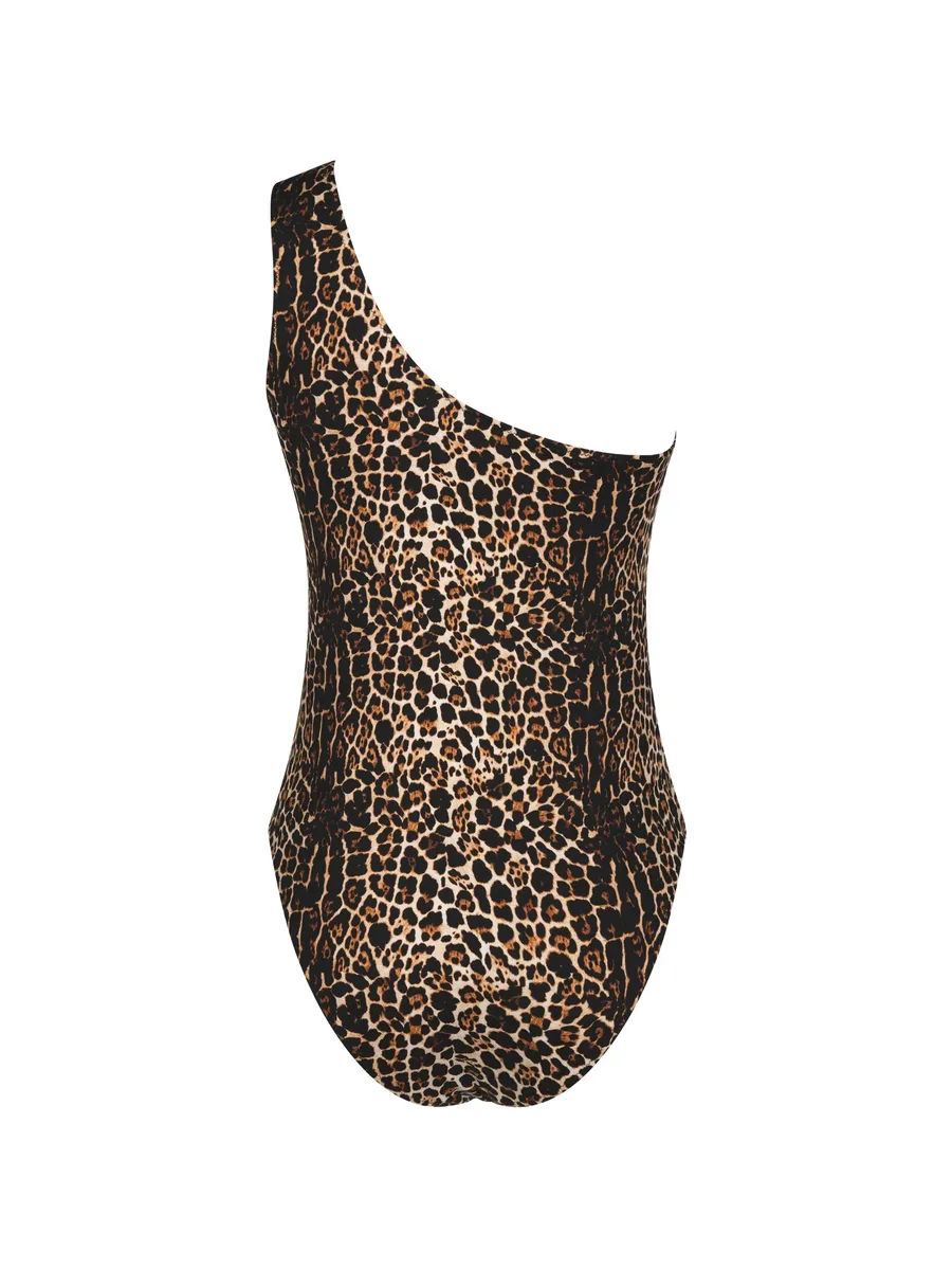 leopard-print one-shoulder swimsuit 4