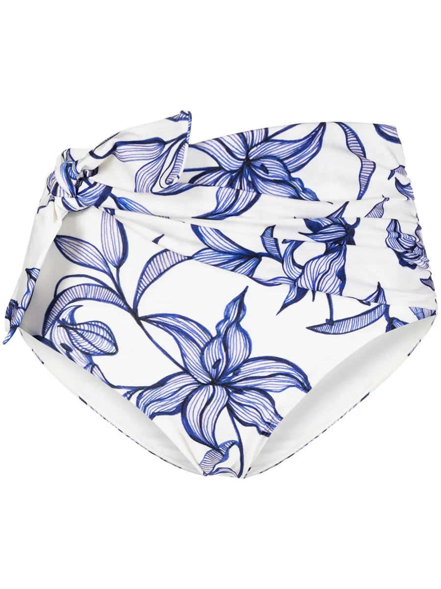 stargazer-print high-waisted bottoms 2