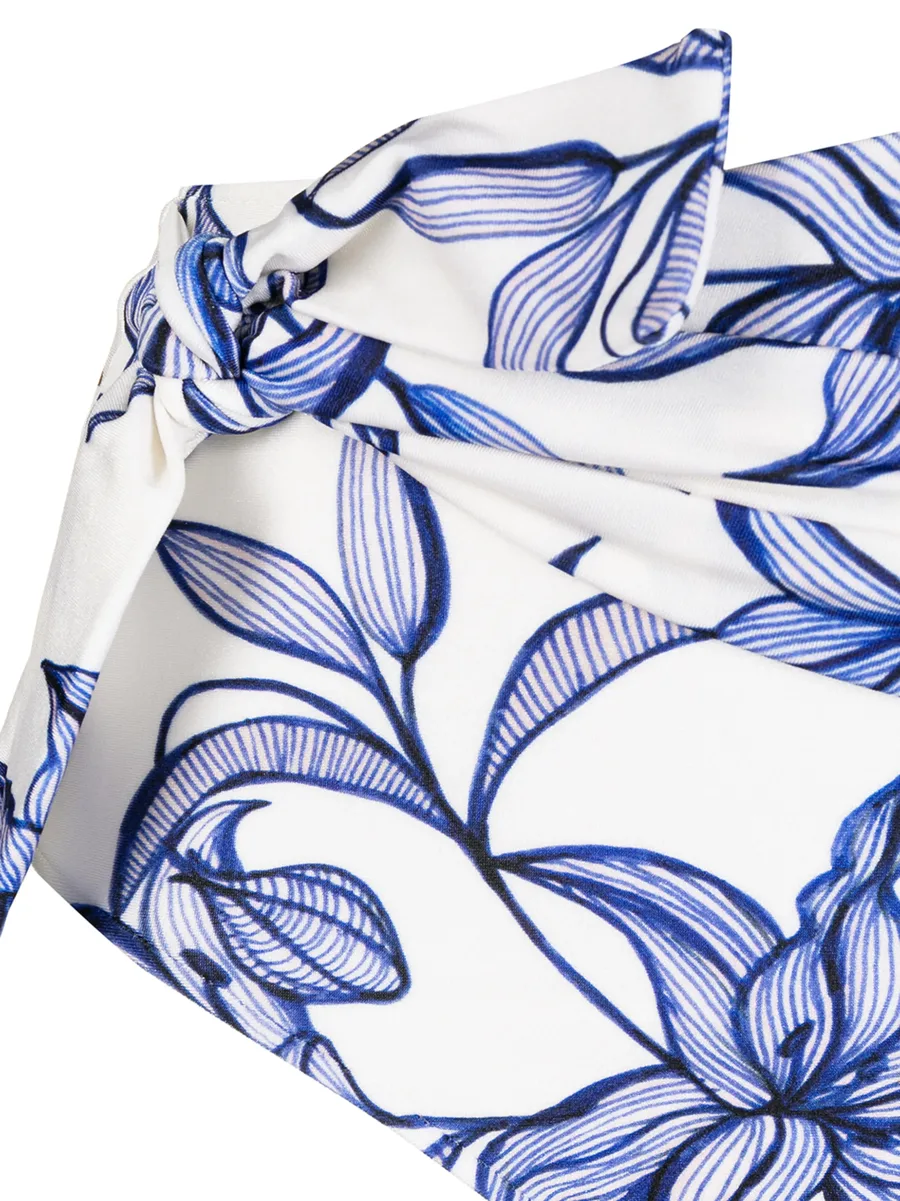 stargazer-print high-waisted bottoms 6