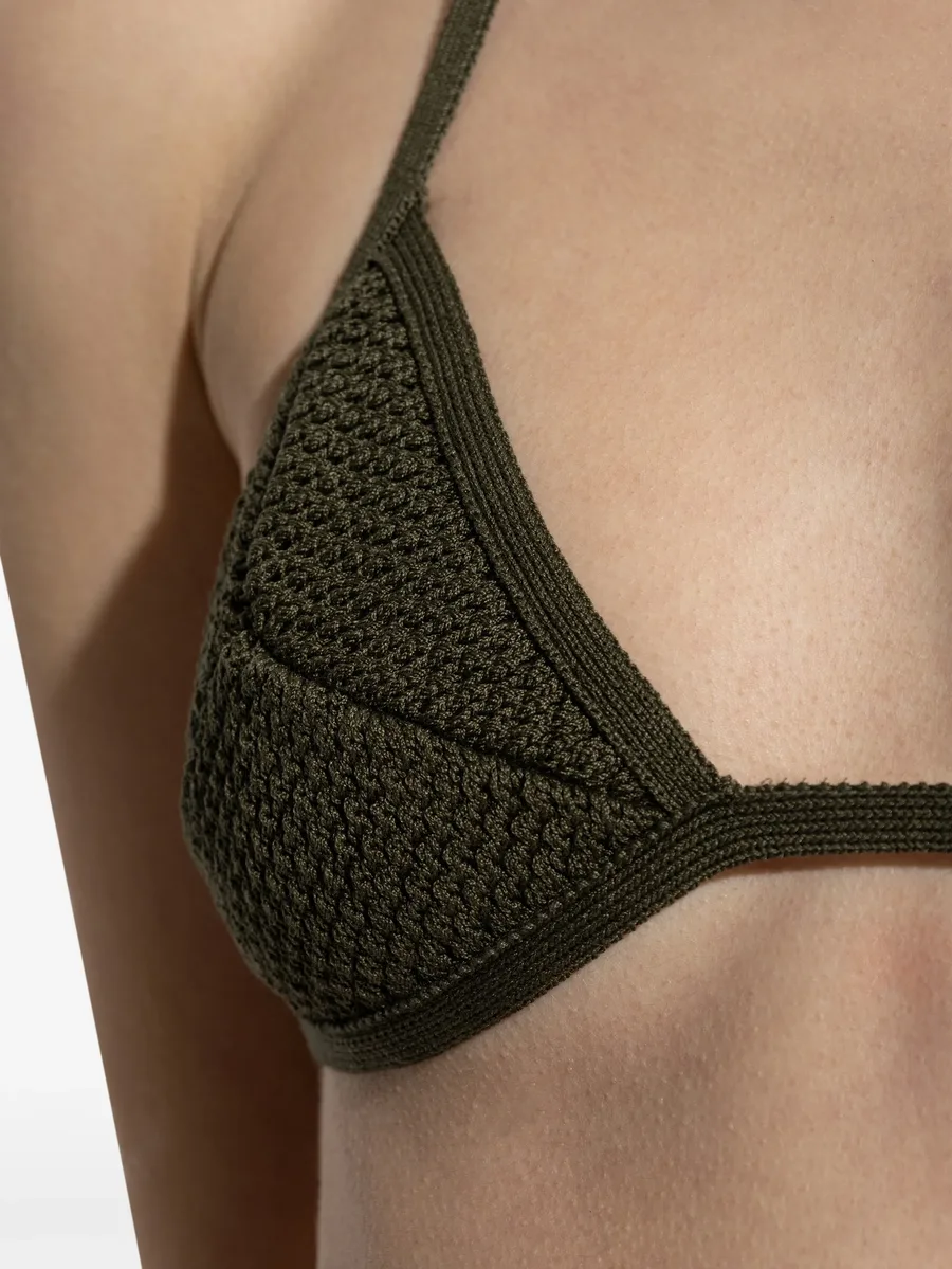 self-tie crochet two-piece bikini 8