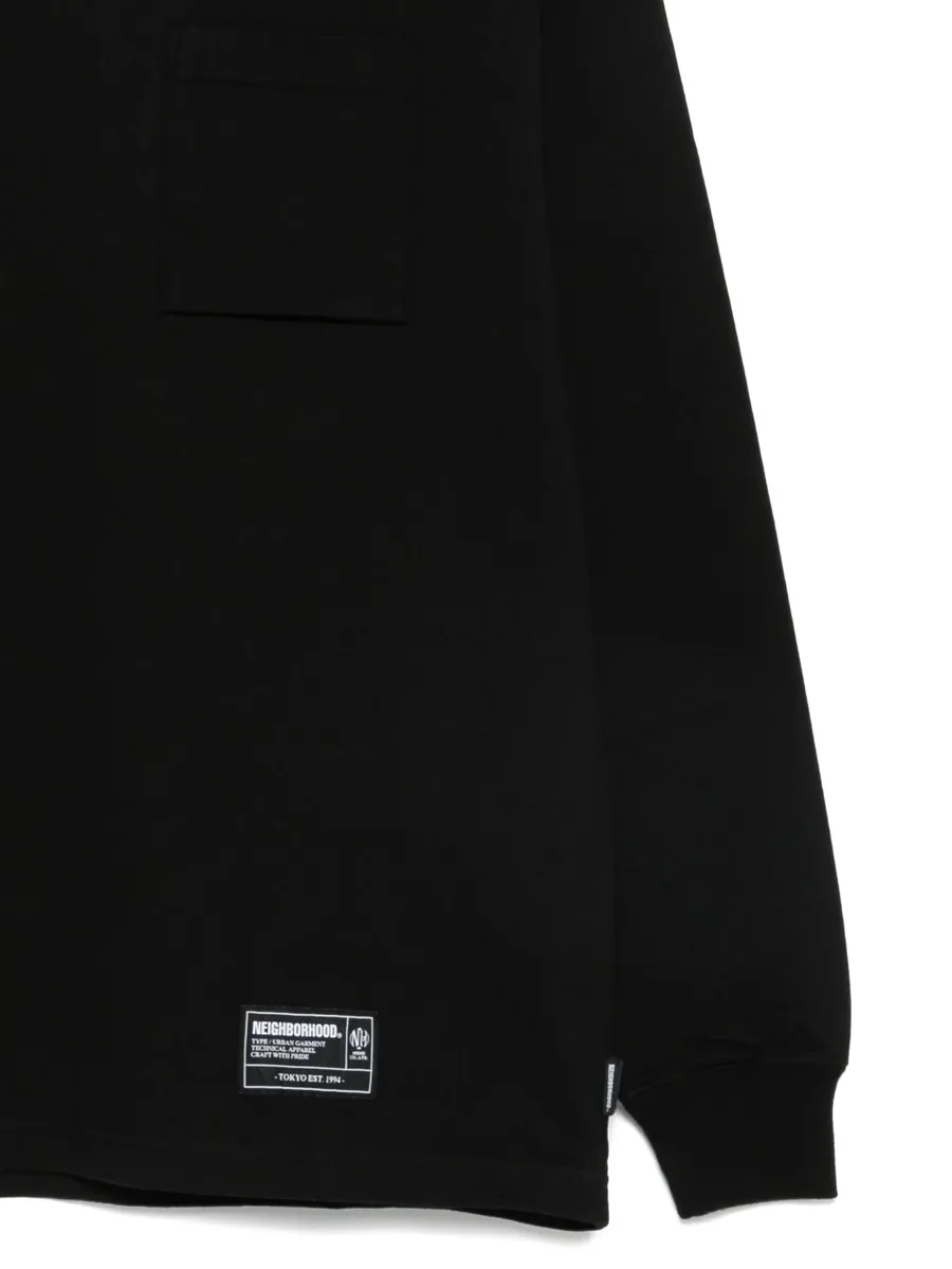 logo-patch long sleeve T-shirt 6