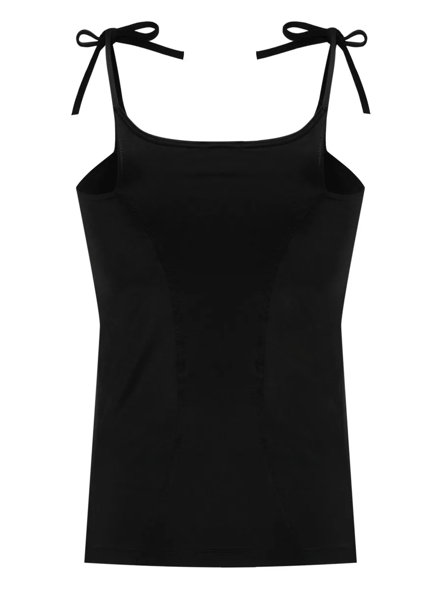 cut-out panelled tank top 4