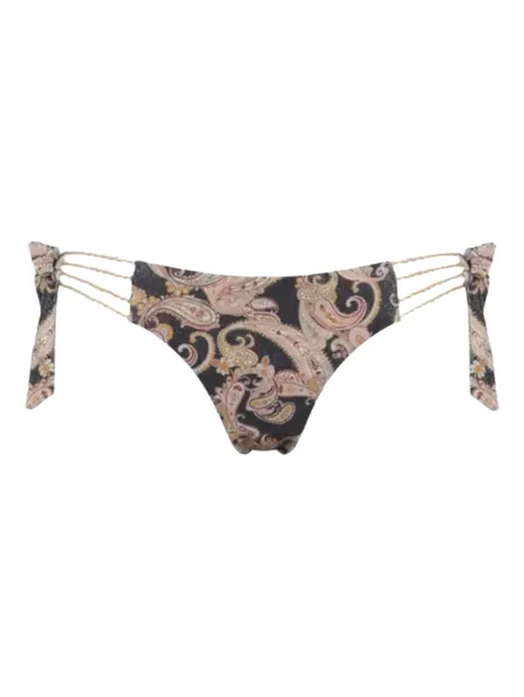 Muabai paisley-pattern bikini bottoms