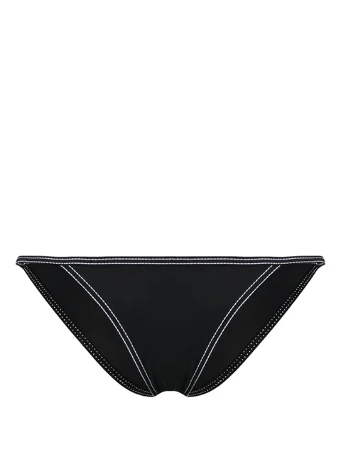 logo-print bikini bottoms