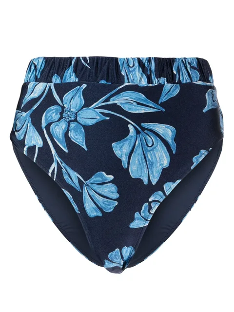Nightflower floral-print bikini briefs