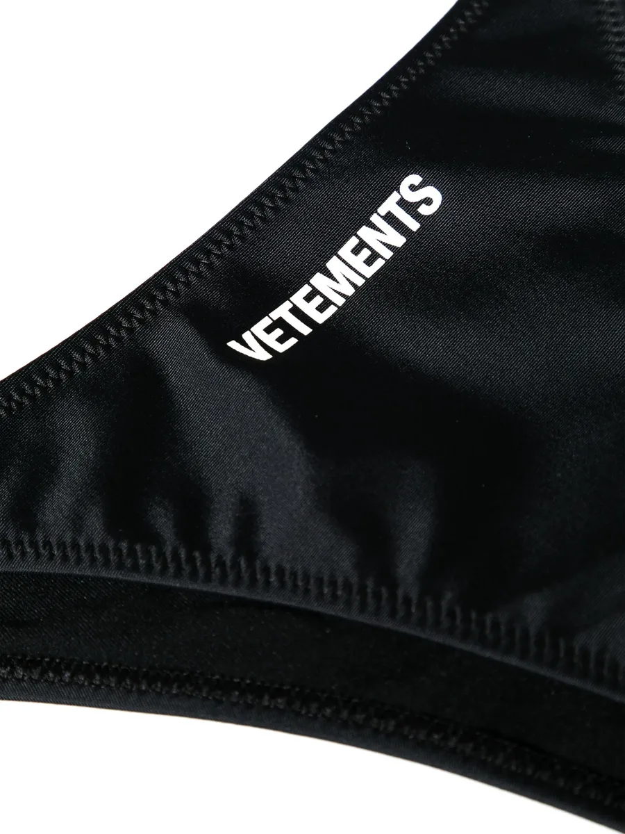 logo-print tied bikini bottom 6