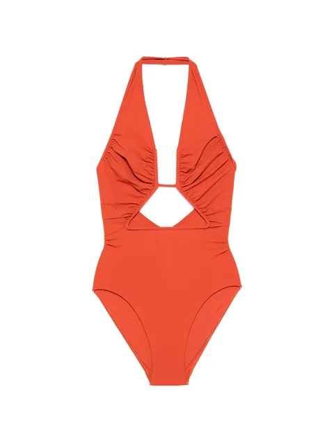 cut-out swimsuit
