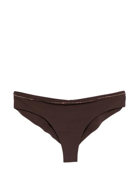 brown bikini bottom