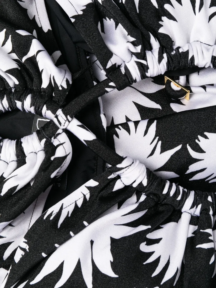 Dahlia floral-print swimsuit 6
