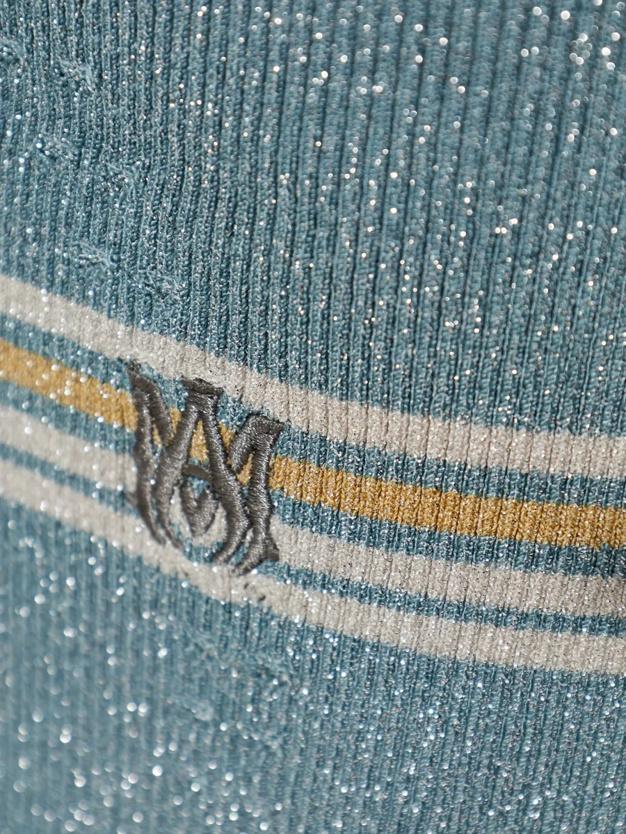 юбка мини Ma в полоску 10