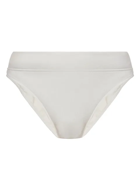 high-waisted bikini bottoms