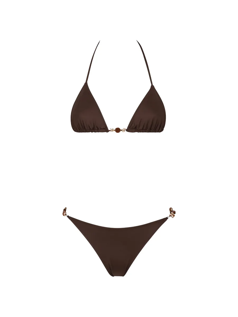bead-embellished triangle bikini 2