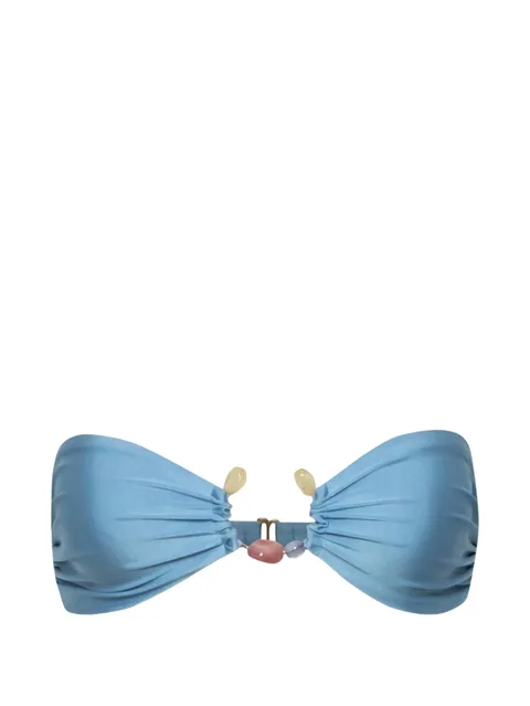Nala ring-detail bikini top