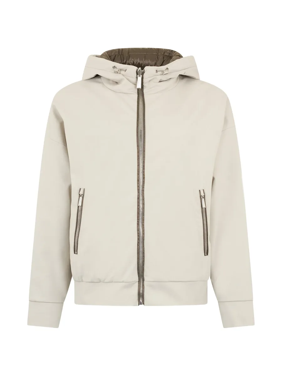 zip-up hooded jacket 2