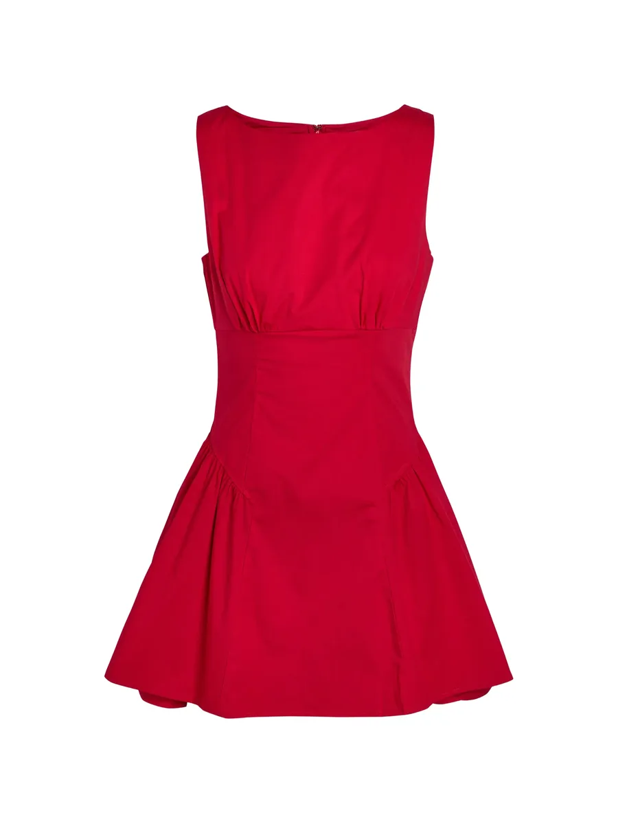 платье мини Gwen со сборками 2