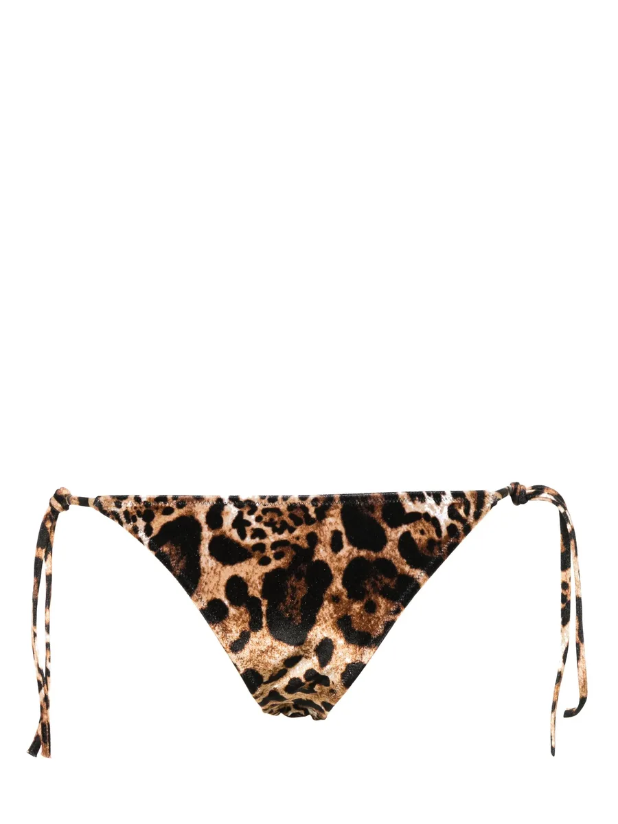 leopard-print velour bikini bottoms 4