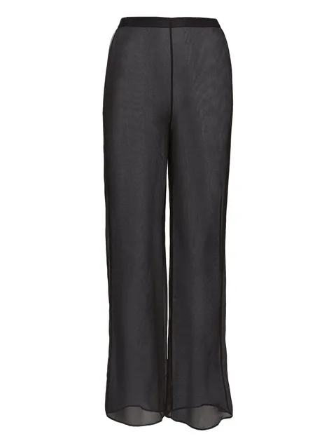 sheer beachwear trousers