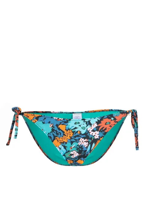 floral-print bikini bottoms