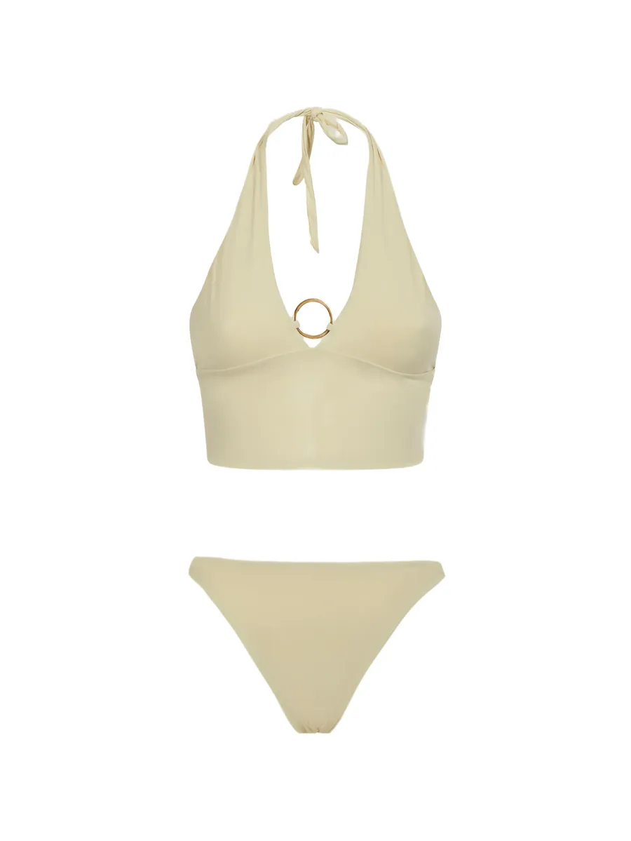 ring-detail bikini set (set of two) 2