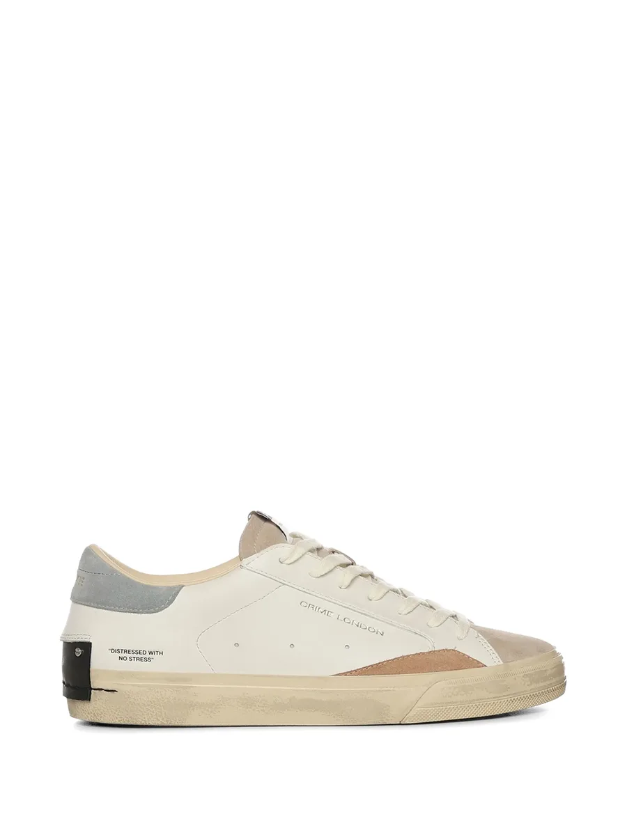 Distressed 2.0 leather sneakers 2