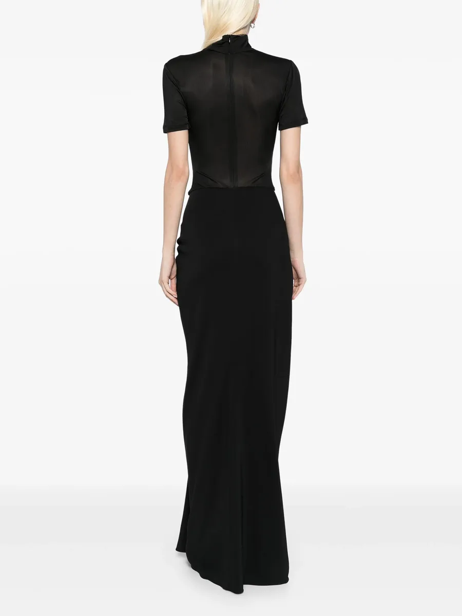 платье со сборками 8