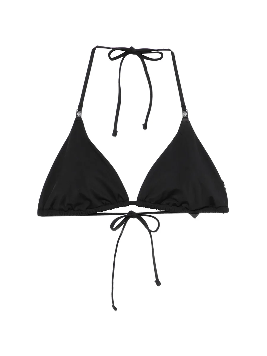 logo-plaque triangle bikini top 2
