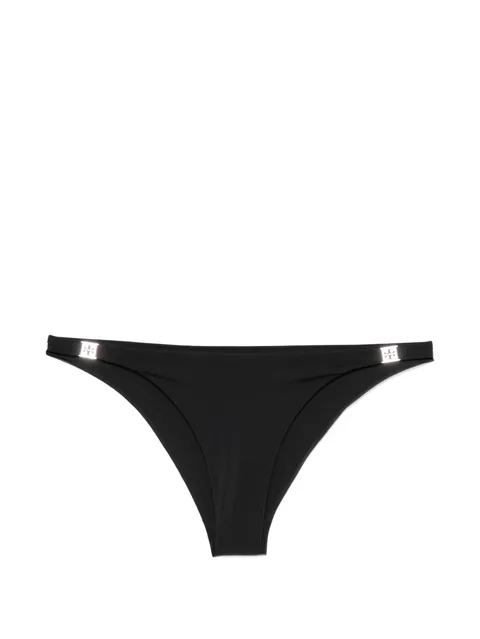logo-plaque bikini bottoms