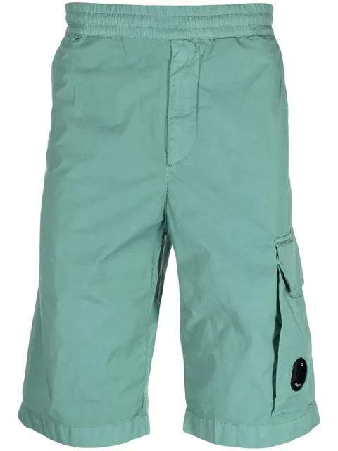 Lens-detail track shorts
