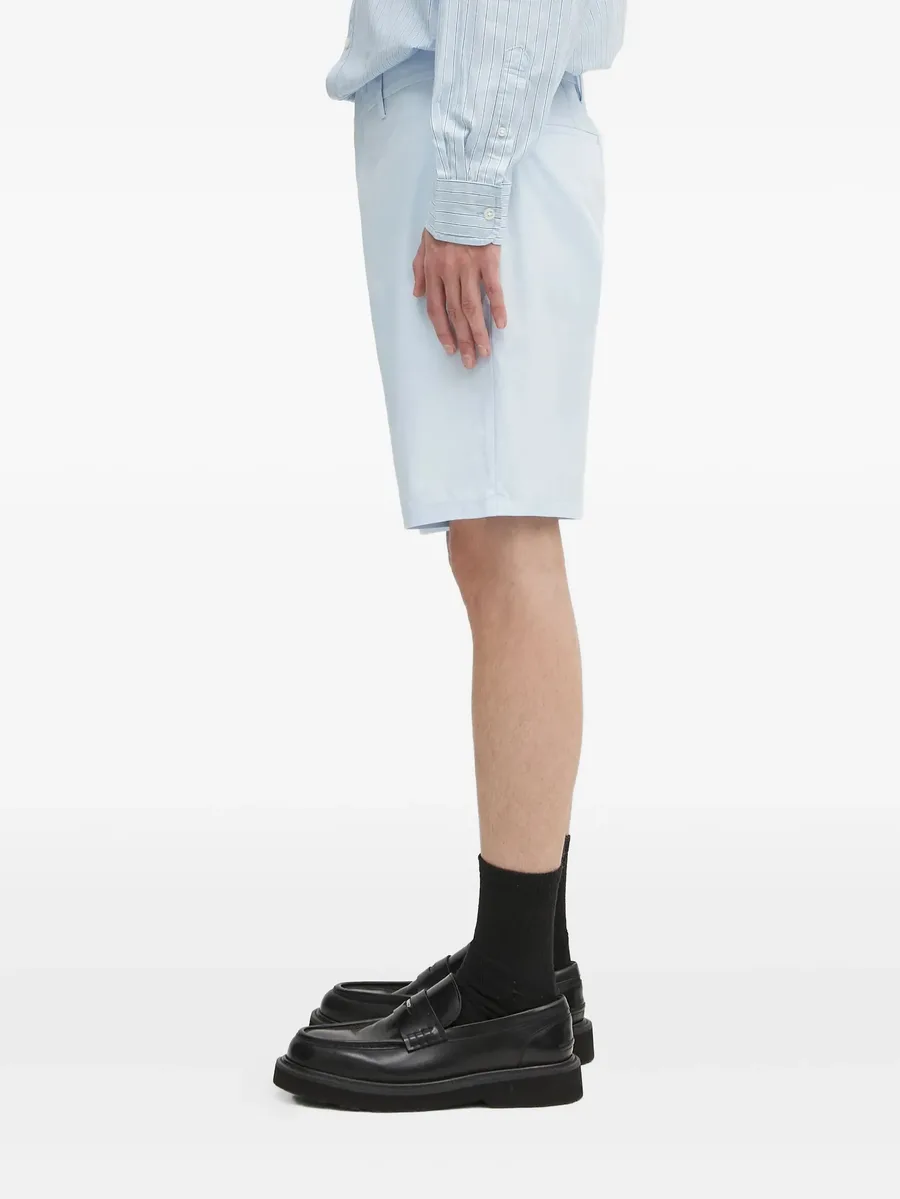 flat-front shorts 4
