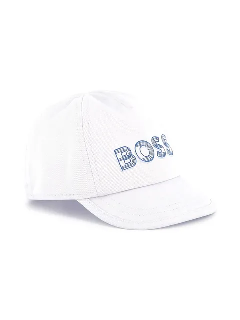 logo-print cap