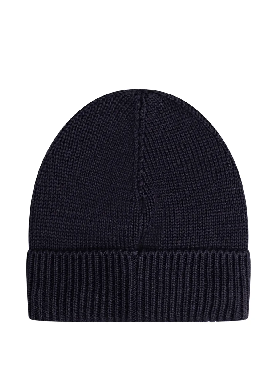 logo-patch beanie hat 4