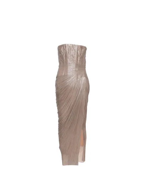Ruby strapless midi dress