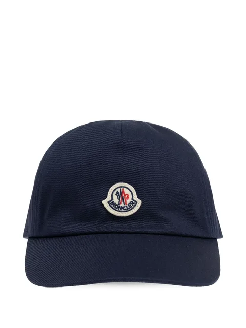 logo-patch baseball cap