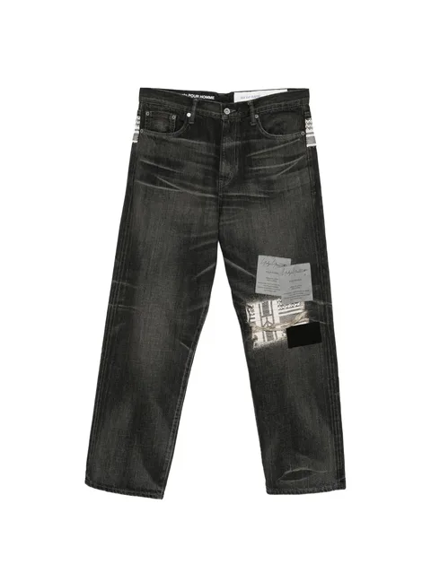 джинсы с карманами из коллаборации с Nh Savage
